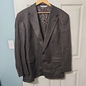 Christian Brooks Vintage‎ Brown Wool Sports Coat Men's 43R Great PreOwned Cond.